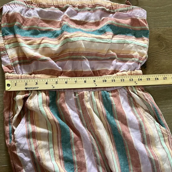 NWT American Eagle Striped Jumpsuit size medium - Picture 6 of 7